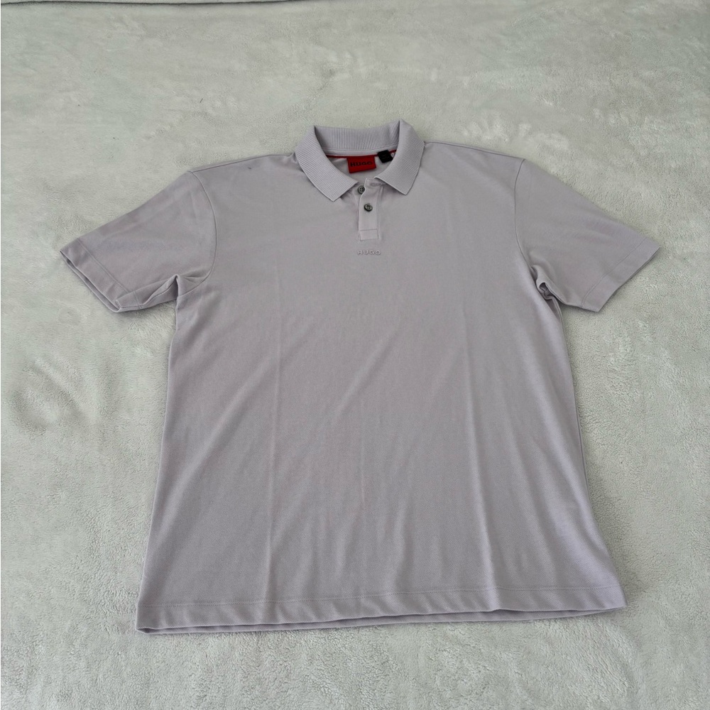HUGO Lilac Polo Shirt